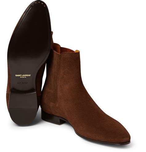 yves saint laurent chaussures homme|saint laurent chelsea boots men.